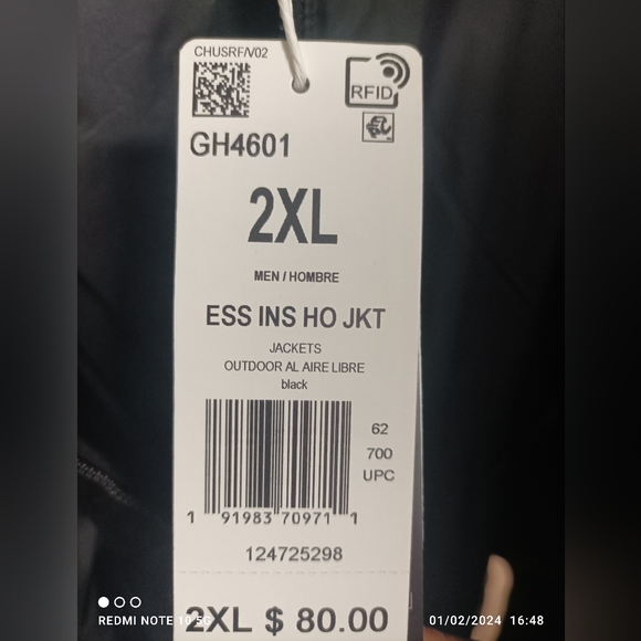 Adidas Insulated Windbreaker - Picture 8 of 8